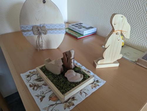 Deko im Bewohnerzimmer